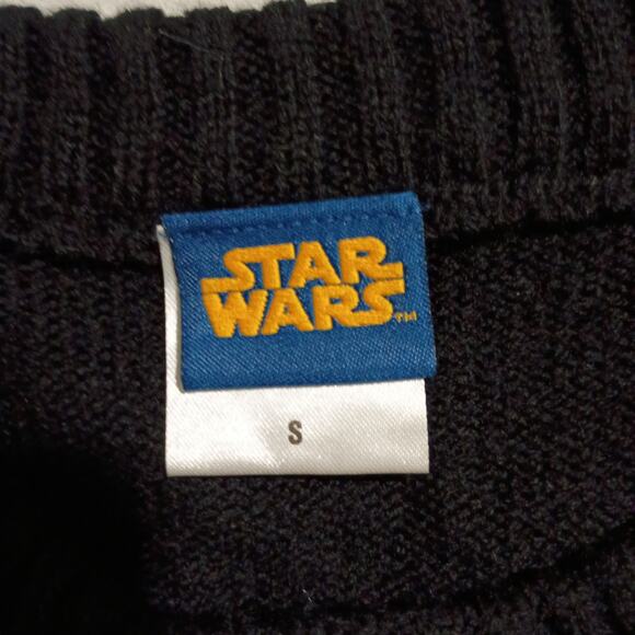 Ugly Christmas Sweater Men's Small DARTH VADER Star Wars Black (Women's Med) - Picture 3 of 10